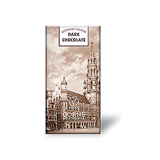 Grand Place Tablet Pure Chocolade 60%, 70 g, per 5 st.