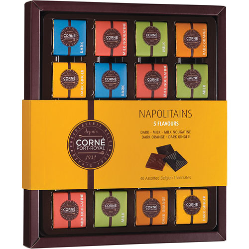 Napolitains 5 Flavors, 180 g, 40 chocolate pieces