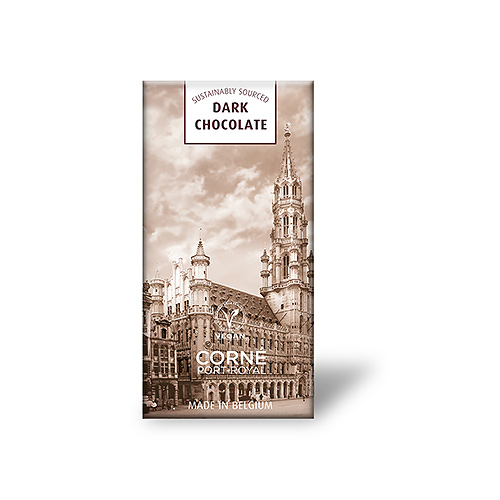 Grand Place Tablet Pure Chocolade 60%, 70 g, per 5 st.