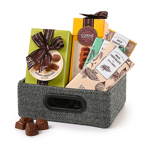 Corné Port-Royal: Ultieme Geschenkmand Met Belgische Melkchocolade
