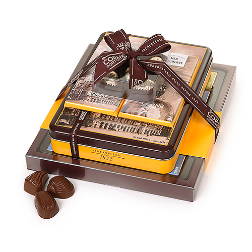 Corné Port-Royal: Belgian Chocolate Tower Gift Set
