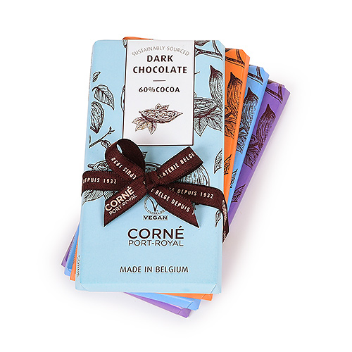 Corné Port-Royal Collection Tablettes de Chocolat Vegan