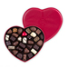 Corné Port-Royal Boîte Coeur en Cuir Rouge Garnie, 440 g, 30 chocolats [01]