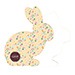 Corné Port-Royal 2022 Boîte Lapin Oeufs de Pâques, 447 g [02]